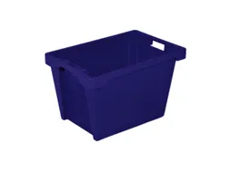 Euronorm Draaistapelbak 350x600x400mm Blauw 60l