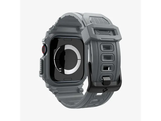 Spigen Rugged Armor Pro Opbergtas Donkergrijs Apple Watch 10 46mm