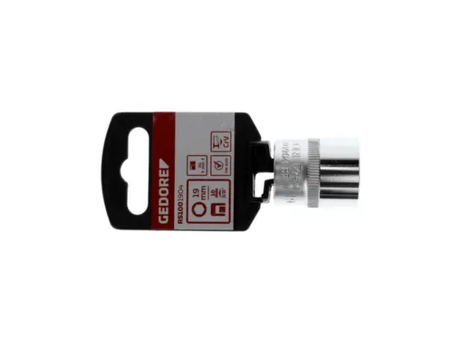 R51001904 Dopsleutelbit 3/8 inch zeskant 19mm lengte 30mm