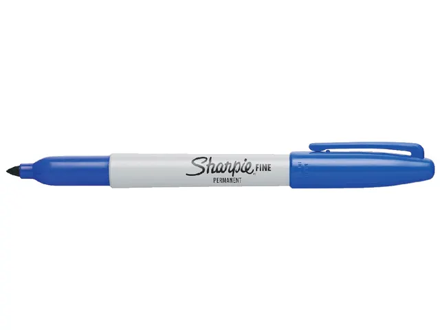 Viltstift Sharpie Fijne punt rond 0.9mm Blauw