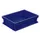 Euronorm Stapelkrat 120x400x300mm 11liter Gesloten Blauw