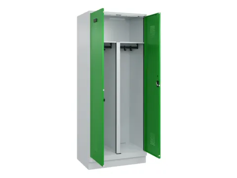 PBM-locker,HxBxD 1950x800x500mm,2vak,vak B 400mm,cil.-slot