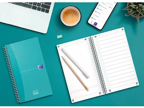 Task Manager Oxford 141x246 mm 115vel aqua