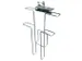 Documenthouder Voor Geperforeerde Wand H X B X D 465x 240x 70mm