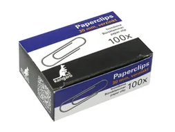 Paperclip Kangaro 30mm rond 100 stuks verzinkt