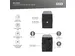 Digitus Line-Interactive UPS 600 VA/360W 2V/7Ah x 1 batterij LED
