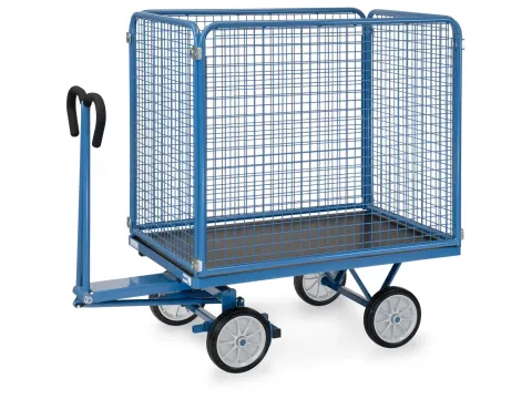 Handtrekwagens 6443v 700kg 1200x800mm Draadgaas 1200x800mm