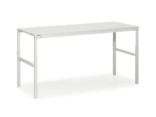 Systeem-montagetafel Esd Hxbxd 650-900x1800x900mm 300kg Ral7035
