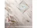 Wandklok Nextime groot 85x85cm metaal goud/wit Turning Time
