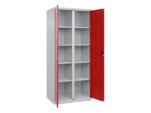 wasgoedverdeelkast,HxBxD 1850x800x500mm,vak B 400mm,draaigrendel