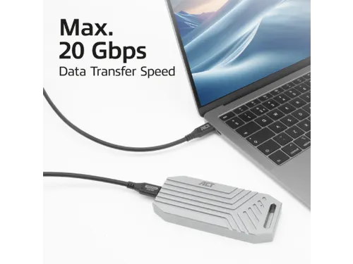 Kabel ACT USB-C 4.0 20Gbps 1m
