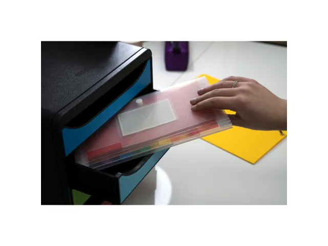 Trieur midi 7 compartiments en polypropylène Crystal - 14x26cm - Cris