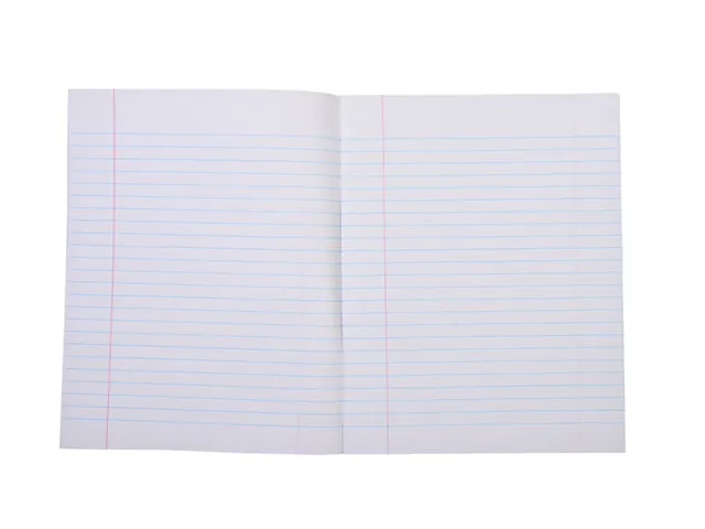 Schrift Qbasic 210x165mm lijn 80blz 70gr assorti