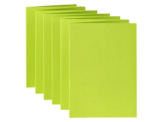 Correspondentiekaart Papicolor dubbel 105x148mm appelgroen pak à 6 st - 2