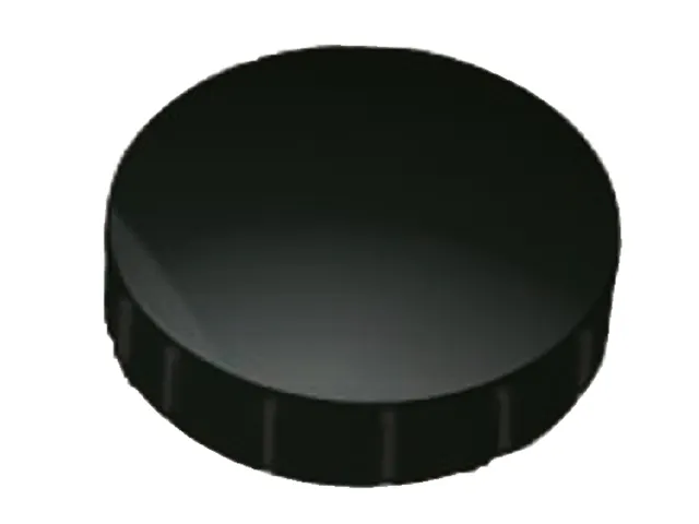 Magneet MAUL Solid 20mm 300gr zwart 10 stuks