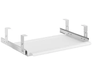 toetsenbordblad,v. montagetafel,HxBxD 133x525x399mm,staal,RAL7035 - 1