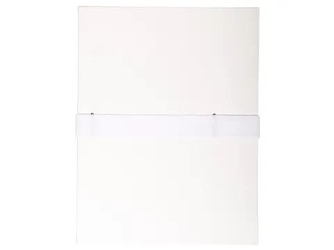 Map uitrekbare rug balacronkaft en Klittenband Assorti 24x32cm A4