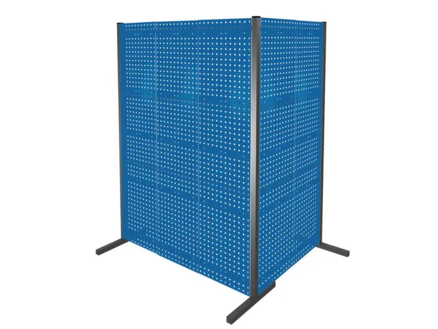 Paroi De Séparation En Tôle Perforée,Élément Double 90°