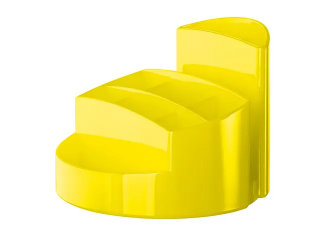 Pennenbak HAN Rondo 9-vaks New Colours geel