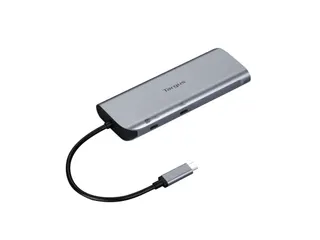 DOCK427GL TARGUS Video Docking station USB-C HDMI 140 W zilver - 1