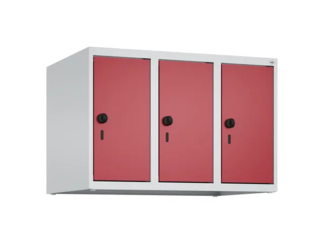 opzetkast,v. locker,3vak.,vak B 250mm,HxBxD 500x750x500mm,vleugeldeur