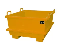 Universele Stortgoedbak Oranje Heftruck Kraantraverse 680x1040x1200mm