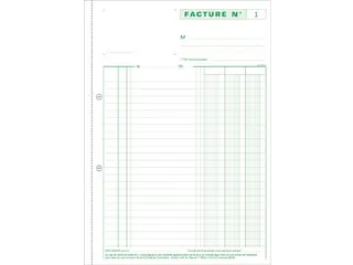 Exacompta Facturen, Ft 21 X 14,8 Cm, Dupli, Franstalig - 2