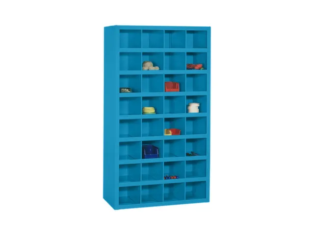 Vakkenstelling,HxBxD 1800x1000x500mm,8x4vakken,RAL5012