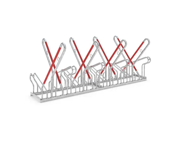 arceau pour cycles L 2160mm 2x4emplacements de réglage
