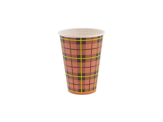 IEZZY Beker 5% PE 180ml karton Scotty 100 stuks rood