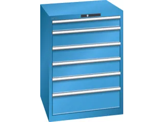 Ladenkast Code 1000x717x725mm 6laden 75kg Vu Afwerking Ral5012 - 2