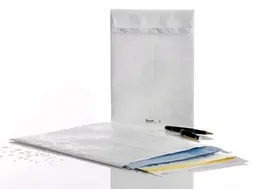 Enveloppen Tyvek 162x229mm zelfklevend wit doos van 100 stuks