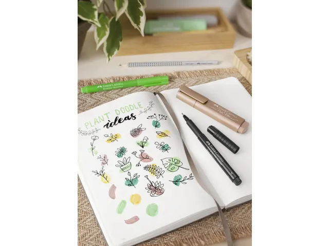 Tekstmarker Faber Castell Metallic roze