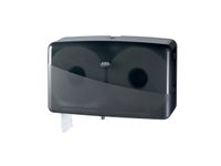 Euro 431057 Pearl BALCK jumbo duo-mini toiletrolhouder