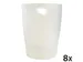 ECOBIN Papiermand 15L Office ijswit