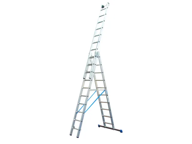 multifunctionele telescoopladder,3x10,sporten,balk L 2,85-6,9m