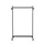 Garderoberek MAUL Samba mobiel 115X172X51cm 40kg, 10 haken zwart RAL90