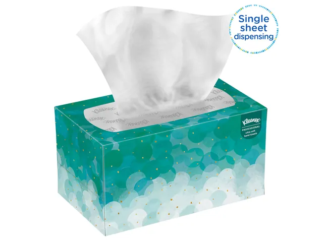Handdoek Kleenex Ultra Pop-up Box 1-laags 226x254mm 70 vel wit 11268
