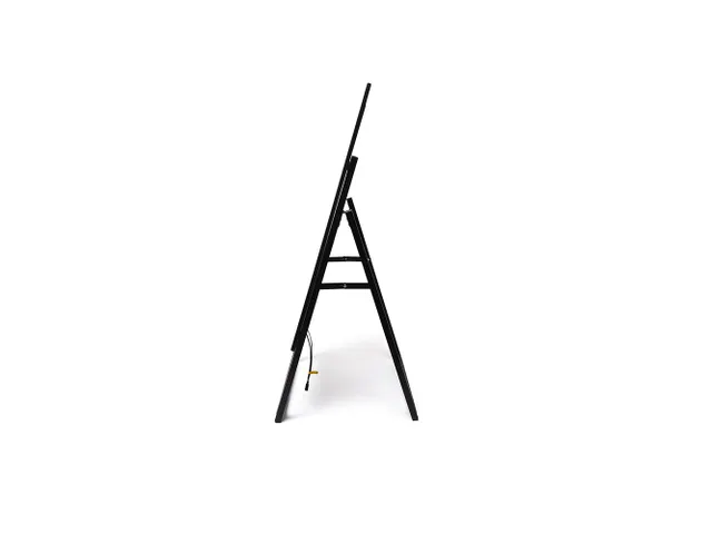 Verlicht Stoepbord LED Slide In A1 Zwart