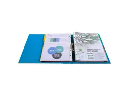 Ordner PP Prem'Touch A4maxi 80mm blauw