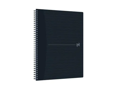 Spiraalblok Oxford Origin A4+ ruit 5mm 70vel zwart