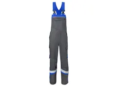Salopette américaine HAVEP 20288 gris/bleu barbeau Taille 50
