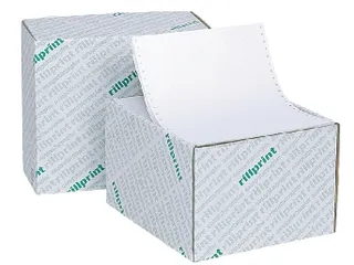 Computerpapier 240x12 Blanco 2-Voud - 1