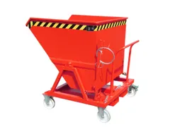 Kiepbak voor spaanders,HxLxB 1275x1345x1200mm,0,7m³,draagverm. 1000kg