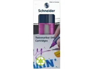 OUTLET Twinmarker Schneider cartridge Paint-It 040 set van 6 kleuren - 12