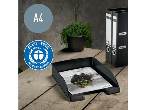 Brievenbak Leitz 5227 Recycle A4 zwart