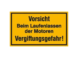 aanwijzingsbord,Pas op!,aluminium gemerkt,gemoffeld,geel/zwart - 1