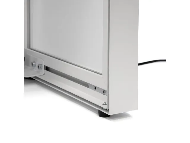 Digital Counter Futuro met 32 inch Samsung scherm Portret Wit