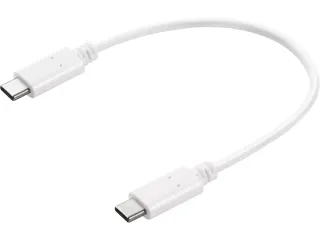 USB-C CHARGEKABEL 0.2 Meter Wit - 1