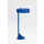Afvalverzamelaar Plaatstaal 120 Liter Kunststof Deksel Blauw